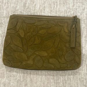 Loeffler Randall Suede Clutch Bag
